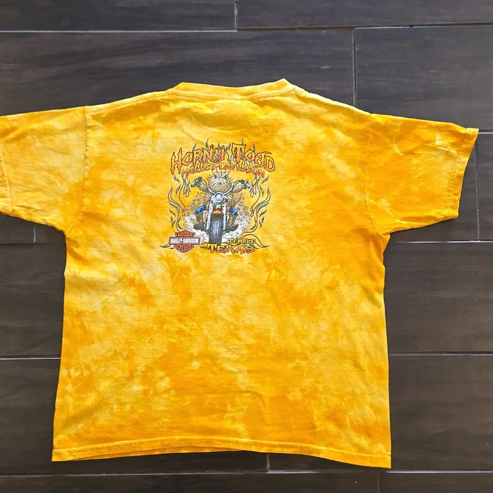 Harley Davidson Kids  Horny Toad  T Shirt Sz S - Picture 5 of 7